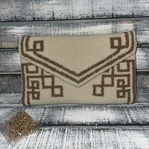 Beaded Crossbody or Clutch